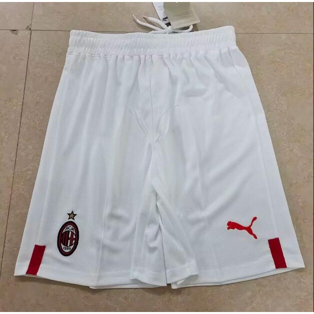 Quần Short Bóng Đá Sân Khách Đội Tuyển AC milan 2022 2023 Size S-XXL