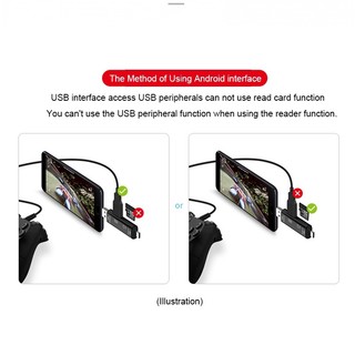 Đầu Đọc Thẻ Nhớ Micro SD TF Micro SD Tốc Độ Cao 1 Cổng USB 3.1 OTG