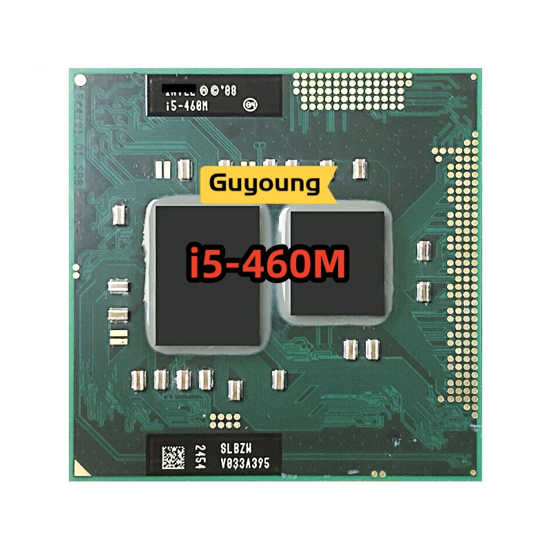 Core i5-460M i5 460M SLBZW Bộ xử lý CPU tứ lõi kép 2,5 GHz Ổ cắm 3W 35W G1 rPGA988A