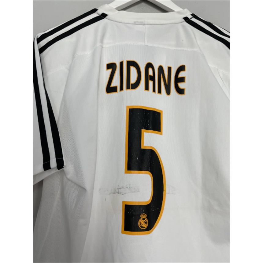 Áo Thun Số 23 S-XXL Câu Lạc Bộ Real Madrid Home 03 04 2003 2004