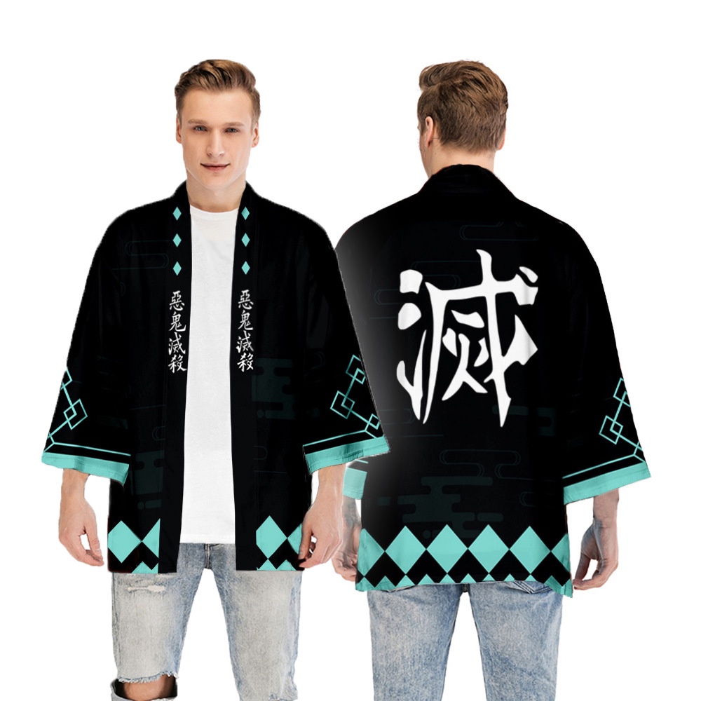 Áo Hoodie In Họa Tiết 3D Demon Slayer Tokitou Muichirou Mới Cho Nam Và Nữ