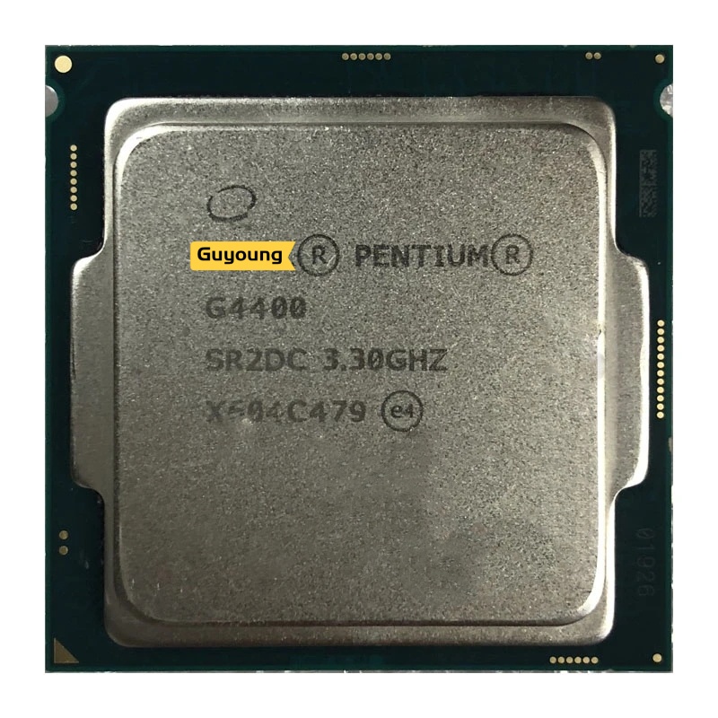 Used Pentium G4400 3.3GHz Dual-Core 2-Thread CPU Processor 3M 54W LGA 1151