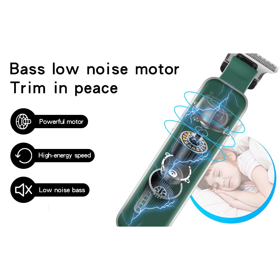 Máy cạo râu Cắt Tóc Chuyên Nghiệp 0mm Kemei KM-5098