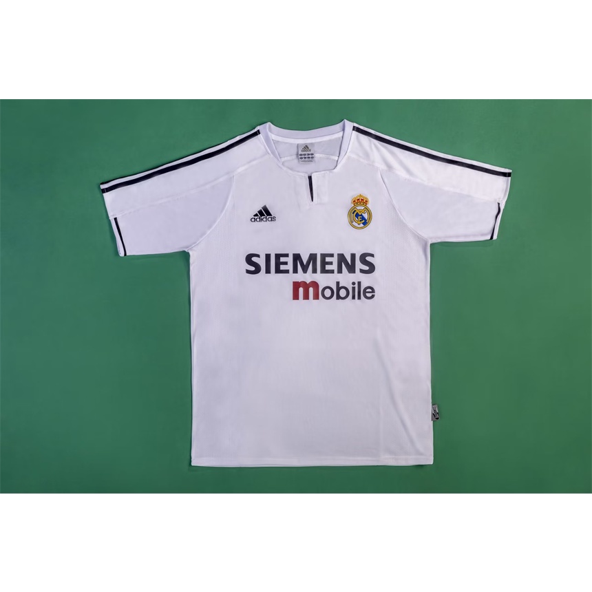 Áo Thun Số 23 S-XXL Câu Lạc Bộ Real Madrid Home 03 04 2003 2004