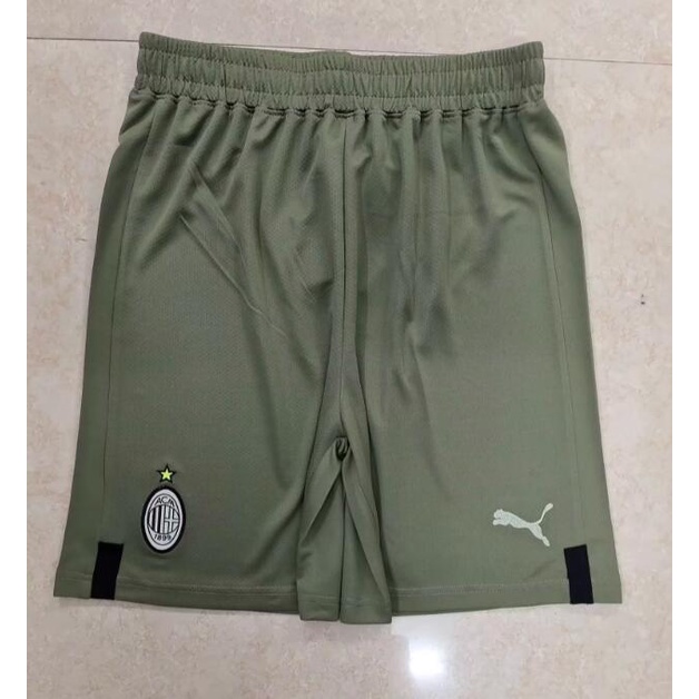 Quần Short Bóng Đá Sân Khách Đội Tuyển AC milan 2022 2023 Size S-XXL