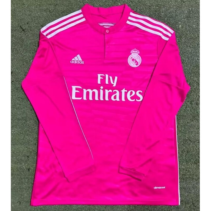 Áo Bóng Đá Tay Dài Kiểu Real Madrid 2014 2015 2016 Phiên Bản Quạt Ronaldo 2017 2018 2019