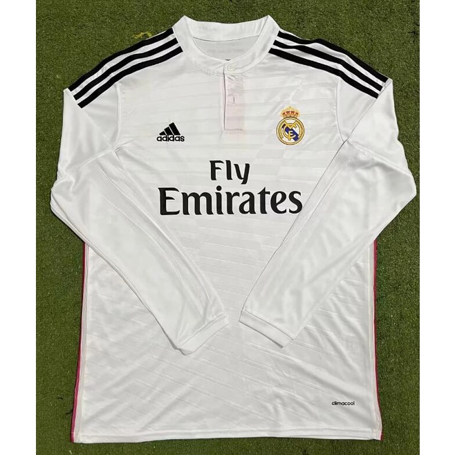 Áo Bóng Đá Tay Dài Kiểu Real Madrid 2014 2015 2016 Phiên Bản Quạt Ronaldo 2017 2018 2019