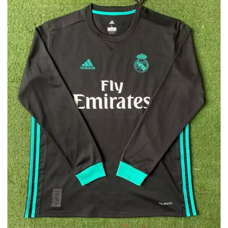 Áo Bóng Đá Tay Dài Kiểu Real Madrid 2014 2015 2016 Phiên Bản Quạt Ronaldo 2017 2018 2019
