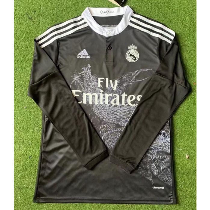 Áo Bóng Đá Tay Dài Kiểu Real Madrid 2014 2015 2016 Phiên Bản Quạt Ronaldo 2017 2018 2019