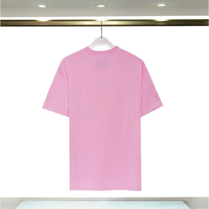Áo Thun Unisex Cổ Tròn Ngắn Tay Thêu Hình Rêu Phong Cách Mới
