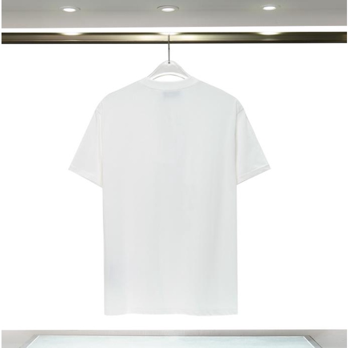 Áo Thun Unisex Cổ Tròn Ngắn Tay Thêu Hình Rêu Phong Cách Mới