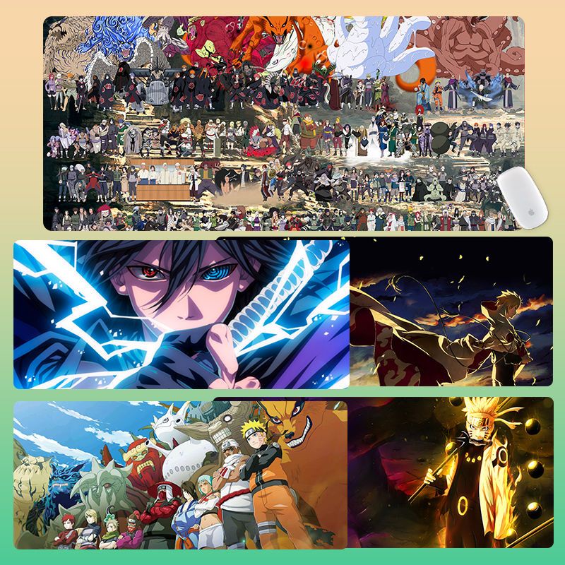Anime naruto Đệm Lót Chuột Bàn Phím Máy Tính Cỡ Vừa Nhỏ Vừa Và Nhỏ Hình Anime Cho Học Sinh sma 0406