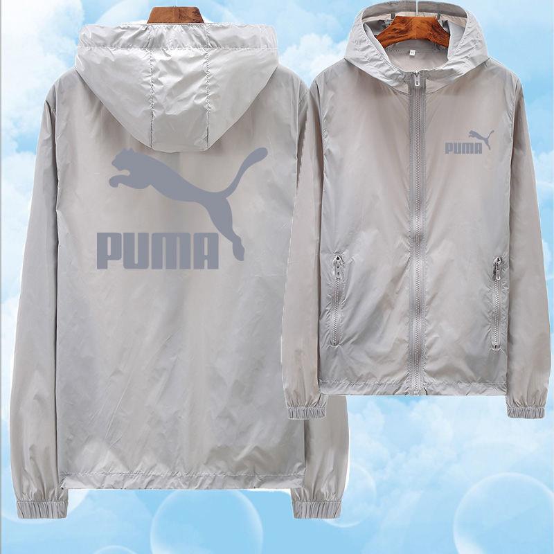Áo Khoác Puma Phản Quang Siêu Mỏng Thoáng Khí Nhanh Khô Chống Nắng Mùa Hè Cho Cặp Đôi