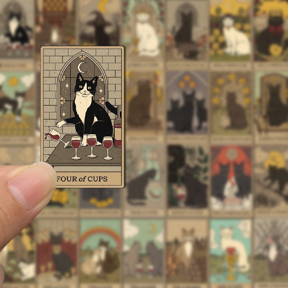 Bộ 70 Miếng Dán Hoạt Hình Chống Nước Trang Trí laptop