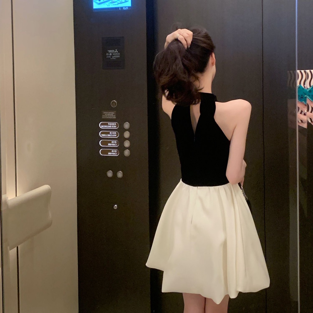 [Hàng Có Sẵn Giao Hàng Nhanh] Đầm Không Dây Dáng Ôm Phong Cách Hoàng Gia Cao Cấp Thời Trang Mùa Hè 2023