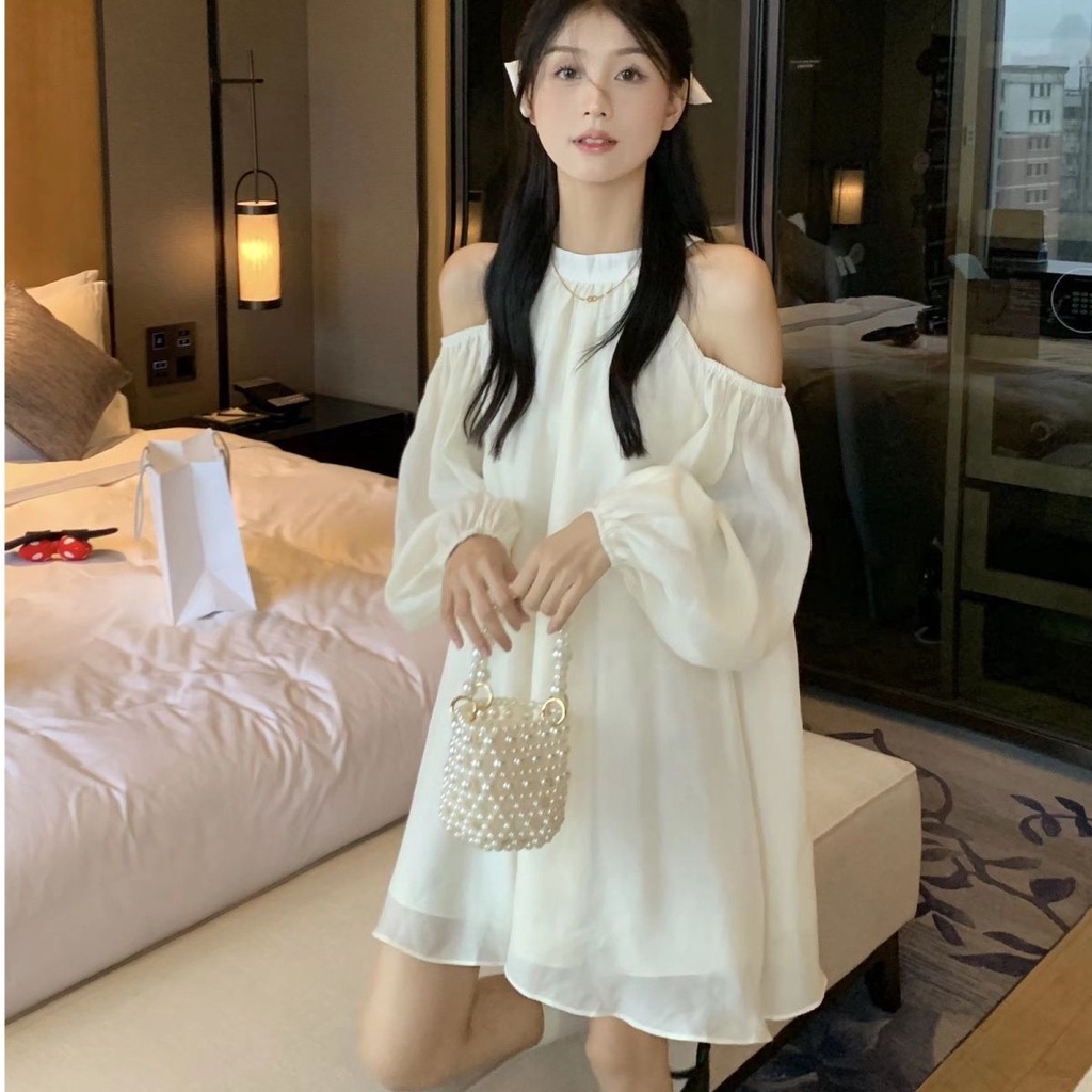 [Hàng Có Sẵn Giao Hàng Nhanh] Đầm Hai Dây Chống Nắng Cao Cấp Phong Cách Mới Mùa Hè Thu Dành Cho Nữ Đi Nghỉ Mát