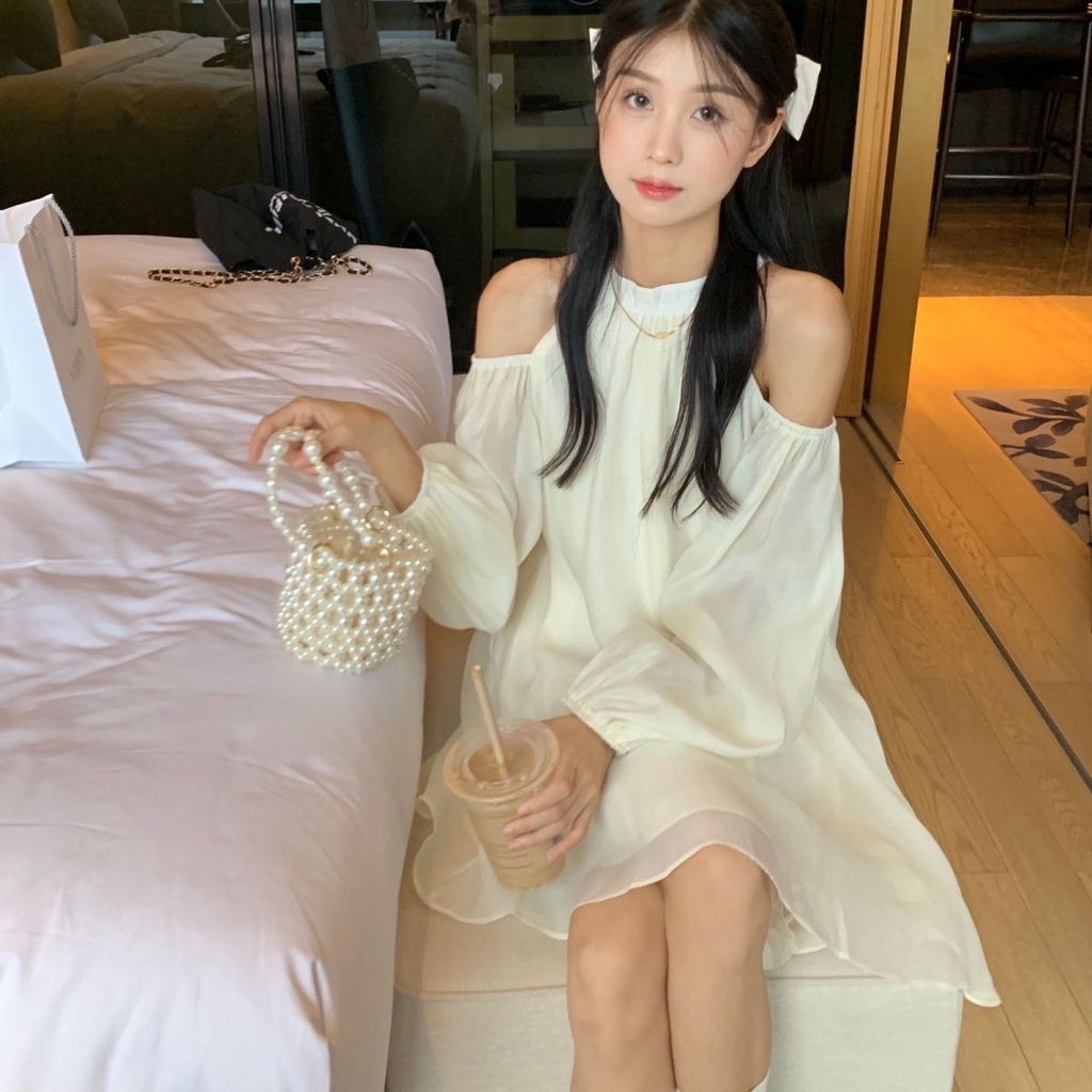 [Hàng Có Sẵn Giao Hàng Nhanh] Đầm Hai Dây Chống Nắng Cao Cấp Phong Cách Mới Mùa Hè Thu Dành Cho Nữ Đi Nghỉ Mát