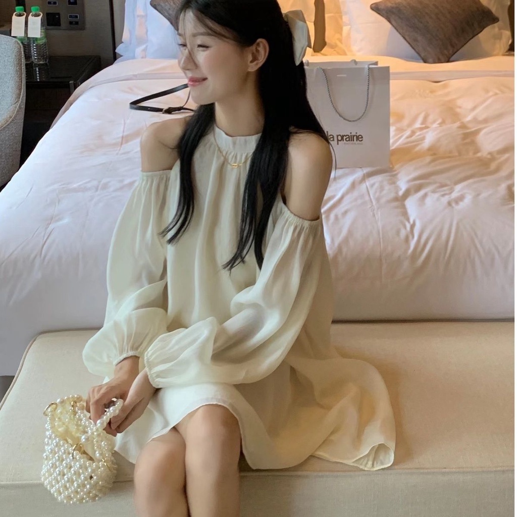 [Hàng Có Sẵn Giao Hàng Nhanh] Đầm Hai Dây Chống Nắng Cao Cấp Phong Cách Mới Mùa Hè Thu Dành Cho Nữ Đi Nghỉ Mát