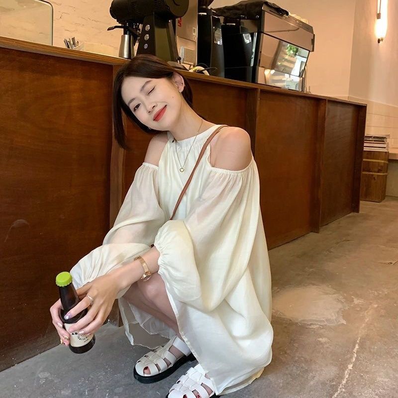 [Hàng Có Sẵn Giao Hàng Nhanh] Đầm Hai Dây Chống Nắng Cao Cấp Phong Cách Mới Mùa Hè Thu Dành Cho Nữ Đi Nghỉ Mát