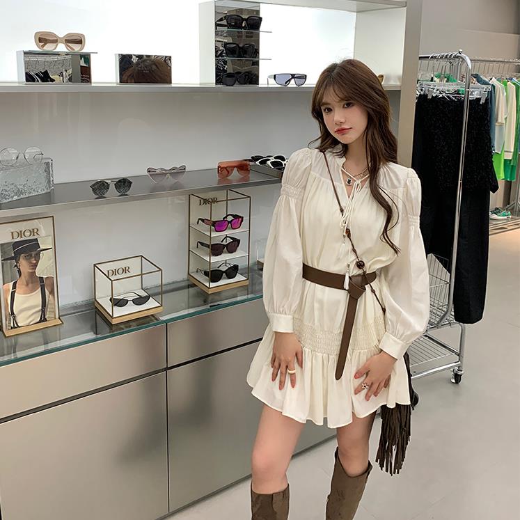 [Hàng Có Sẵn Giao Hàng Nhanh] Đầm Xếp Ly Cao Cấp Kiểu Pháp Thời Trang Xuân Hè 2023