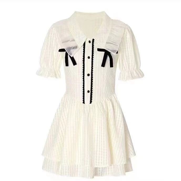 [Hàng Có Sẵn Giao Hàng Nhanh] Đầm Công Chúa Cao Cấp Tay Phồng Mềm Mại Phong Cách Pháp Mùa Hè 2023