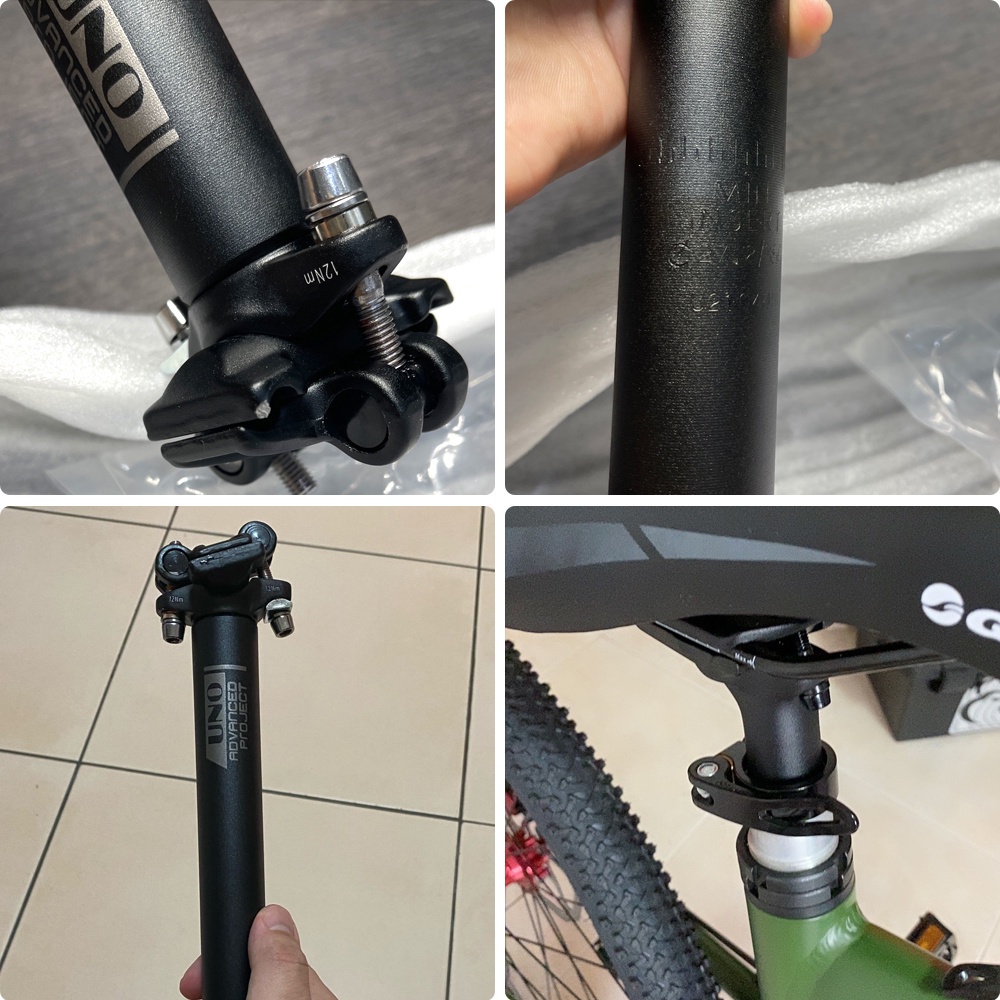 Trụ Yên Xe Đạp Leo Núi Bằng Nhôm Siêu Nhẹ 25.4 / 27.2 / 28.6 / 30.9 / 31.6mmx350 / 400mm