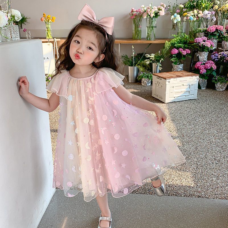 Đầm Công Chúa Mùa Hè ykk Phong Cách Mới Cho Bé Gái ykk