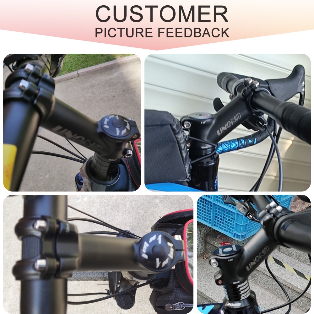 Ultra Trục Ghi Đông Xe Đạp Leo Núi 7 / 17 / 25 / 35 Độ 28.6mm 25.4 / 31.8mm Bằng Hợp Kim Nhôm