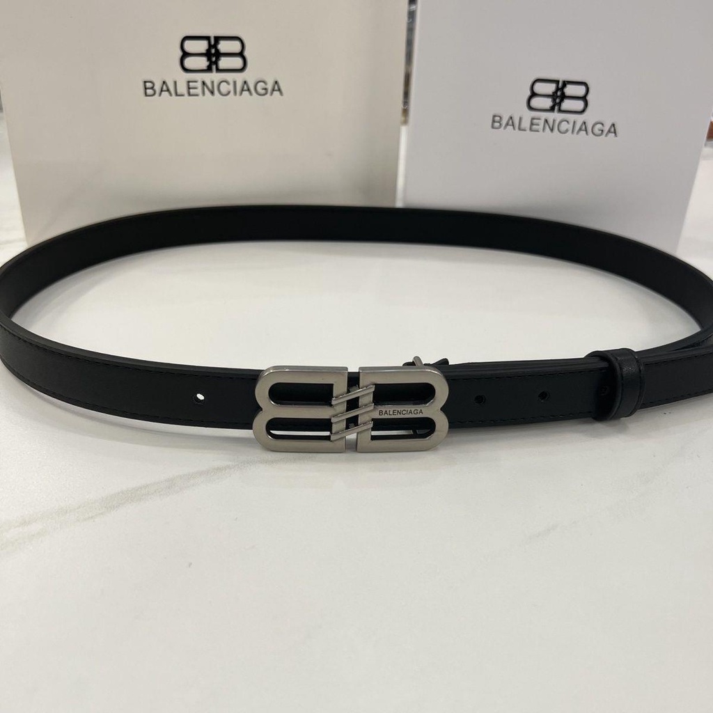 Cuốn sách nhỏ màu đỏ mới của balenciaga với cùng một đoạn bajia cặp đôi nam nữ mẫu thắt lưng da thật all-ma