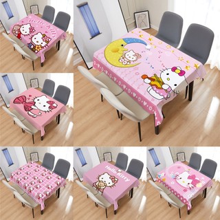 Khăn Trải Bàn Ăn Hình hello kitty Dễ Thương