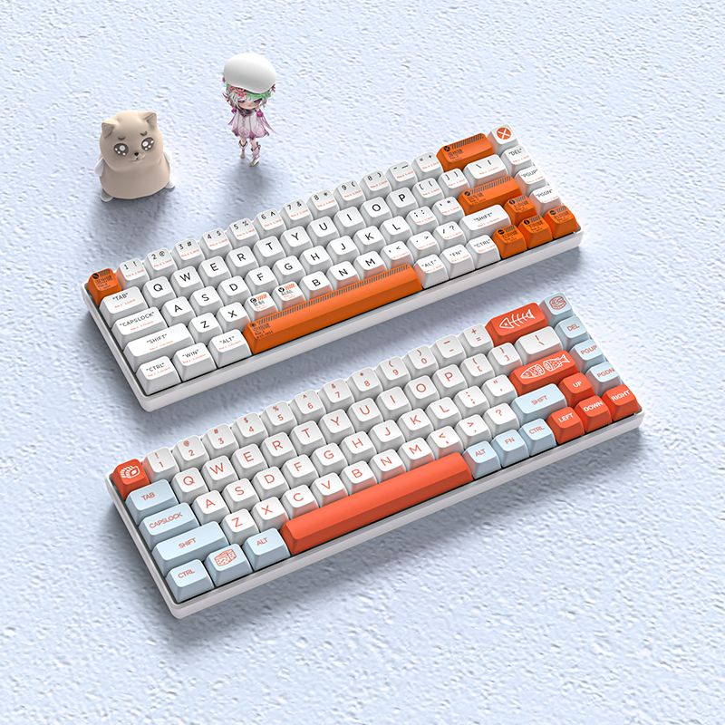 Bàn Phím Cơ bluetooth g68 Ba Chế Độ Dành Cho laptop ipad Máy Tính Bảng