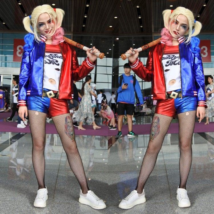 Bộ Đồ Hóa Trang harley quinn Trong Phim suicide squad 9.27