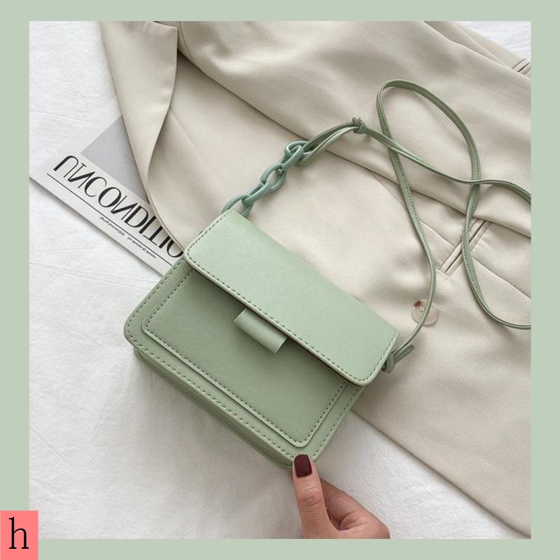 Túi Đeo Chéo Một Bên Vai Nhỏ Đơn Giản Phong Cách Mới Mùa Hè Cho Nữ