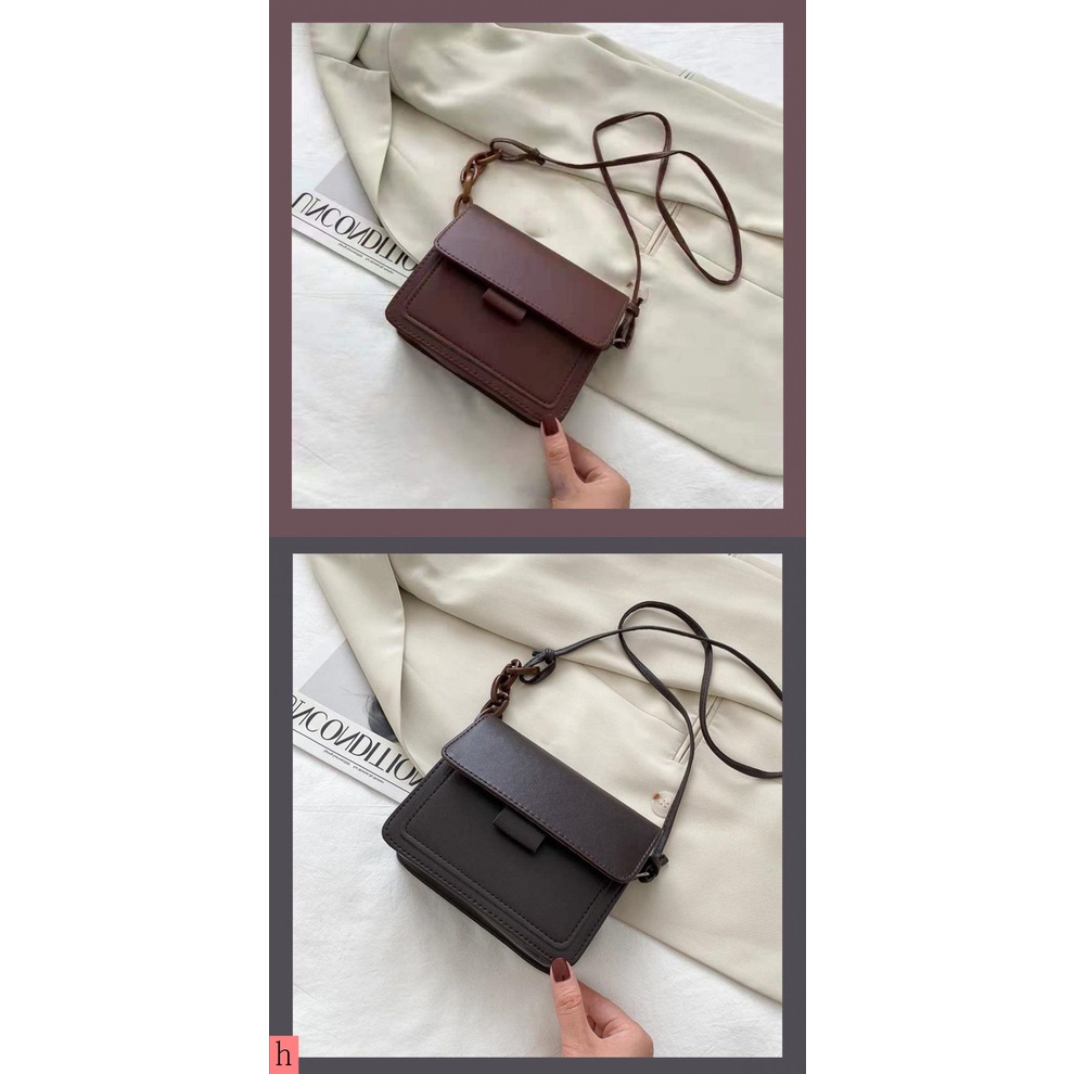 Túi Đeo Chéo Một Bên Vai Nhỏ Đơn Giản Phong Cách Mới Mùa Hè Cho Nữ