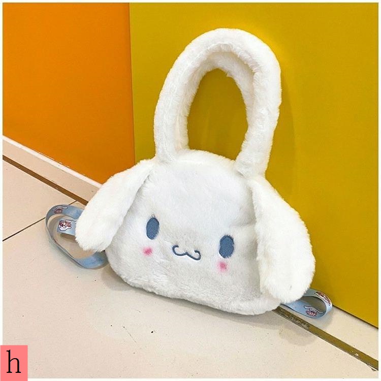 Túi Đeo Chéo Hình Chú Chó cinnamon Hoạt Hình Nhồi Bông Phong Cách lolita Nhật Bản Dễ Thương Cho Nữ