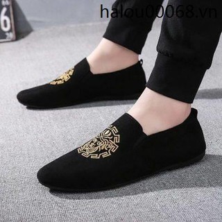 Giày lười phong cách hàn quốc thời trang mới cho nam