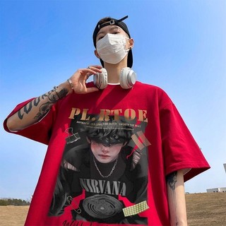 100% ❈ ❈ 高 ❈ ❈ ❈ ❈ ❈ ❈ ❈ ❥ T ✸ ✻ ❈ oversize ❈ ✸ ❈ ❈ ❈ ❈ 100% Cotton High Street Heavyweight American Retro Áo thun nam nữ Sho3.4