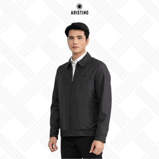  Áo khoác gió nam ARISTINO 2 lớp chống thấm tốt cản gió phom dáng sang trọng lịch lãm - AJK035W2 