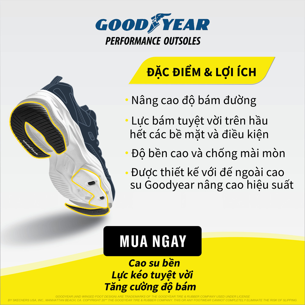 [DUY NHẤT ONLINE] Giày Thể Thao Nam Skechers Outdoor D'Lites Hiker Địa Hình - 237423-GYMT Air-Cooled Memory Foam | BigBuy360 - bigbuy360.vn