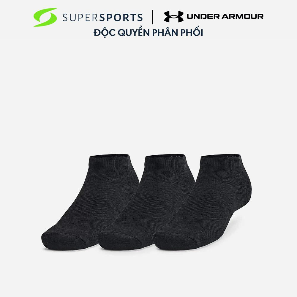 Vớ Thể Thao Under Armour Training Cotton 3-Pack Low Cut - 1386312-001