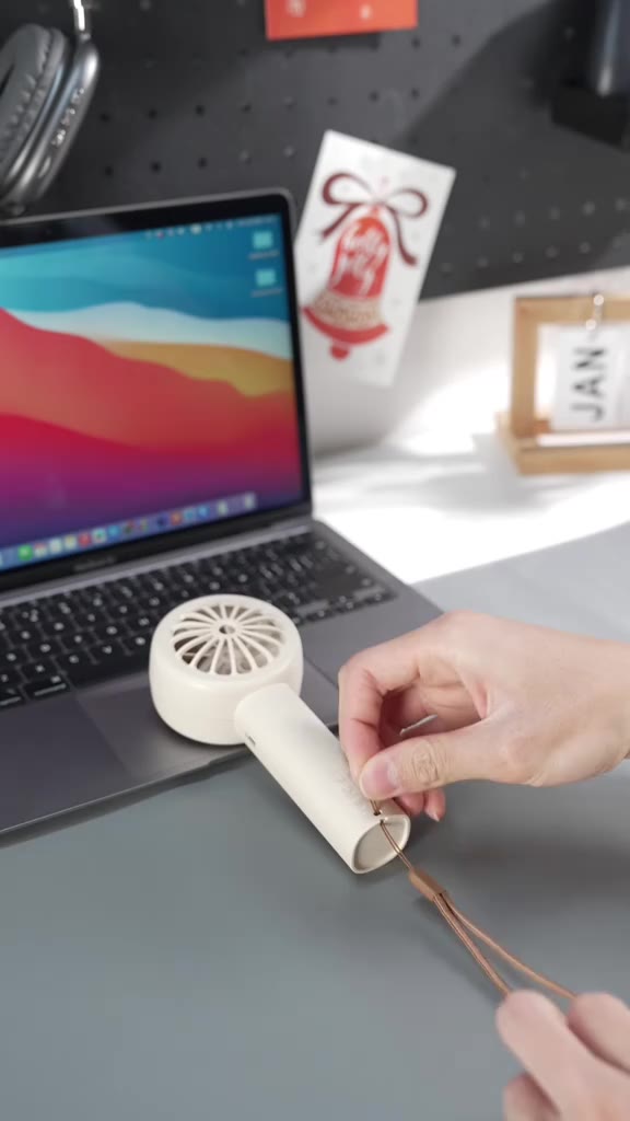 Aecooly Halo 01 Quạt cầm tay mini Quạt Turbo cầm tay cầm tay Aecooly [Thời gian làm mát tối đa 24H], Quạt Mini sạc USB 5 tốc độ | BigBuy360 - bigbuy360.vn