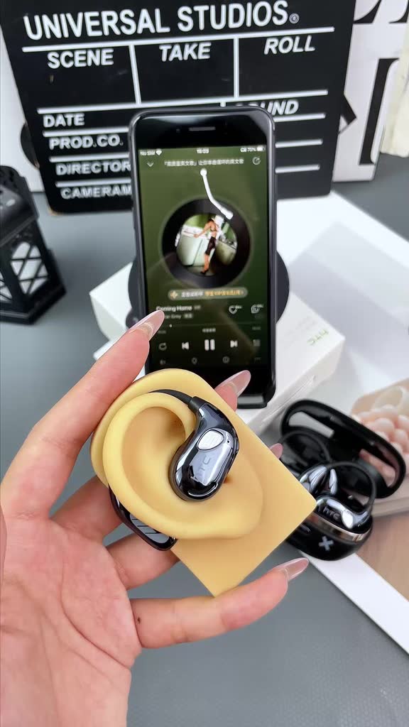 HTC NE69 Tai nghe dịch thuật AI Tai nghe Bluetooth Bluetooth 6.0 Dịch 134 ngôn ngữ OWS Màn hình LED Phong cách Punk Có micro Tai nghe HiFi ASMR | BigBuy360 - bigbuy360.vn