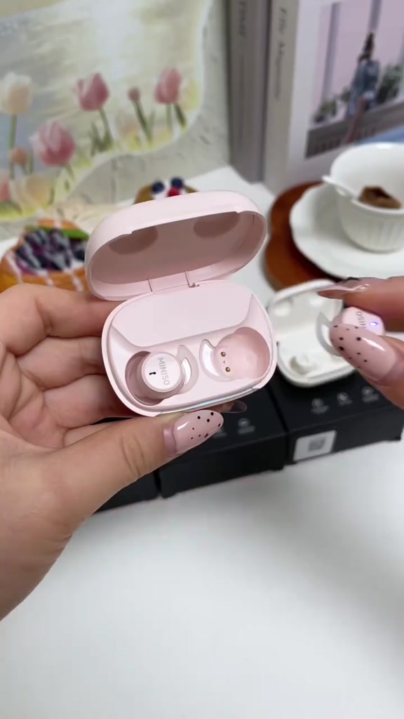 MINISO MS217 Tai nghe Bluetooth  Công nghệ AI dịch thuật 134 ngôn ngữ  Chống ồn chủ động ANC Hỗ trợ giấc ngủ  siêu nhẹ Âm thanh HiFi Chống nước IPX5 | BigBuy360 - bigbuy360.vn