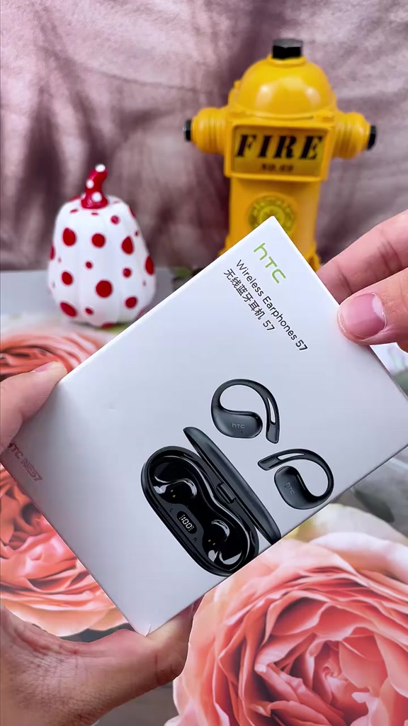 HTC NE57 Tai Nghe Phiên Dịch AI Phiên dịch đồng thời hai chiều Dịch thuật AI Bluetooth 6.0 Hỗ trợ 134 ngôn ngữ Tai nghe không dây Tai nghe móc tai không dây Âm thanh chất lượng cao Thiết kế thời trang Pin 200mAh | BigBuy360 - bigbuy360.vn