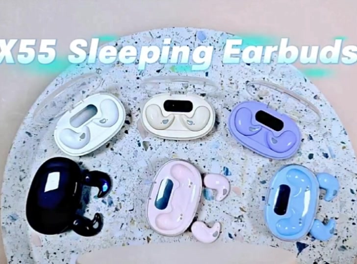 Senbenbao Tai nghe ngủ X55 Tai nghe làm việc mini không dây TWS Tai nghe với Microphone | BigBuy360 - bigbuy360.vn