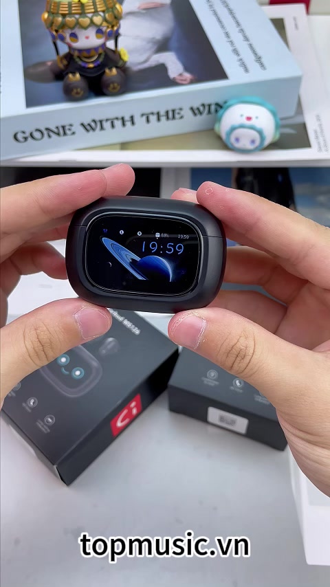 MINISO MS126 HIFI Tai nghe không dây V6.0 Tai nghe Bluetooth Tai nghe chơi game độ trễ thấp LED Cảm ứng Tai nghe chống ồn ENC | BigBuy360 - bigbuy360.vn