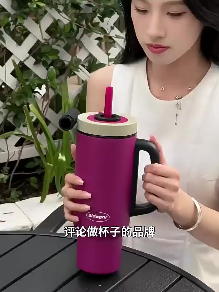 Sidagar 1100ML Đồ gốm bên trong Nắp có thể mở bằng một tay. | BigBuy360 - bigbuy360.vn