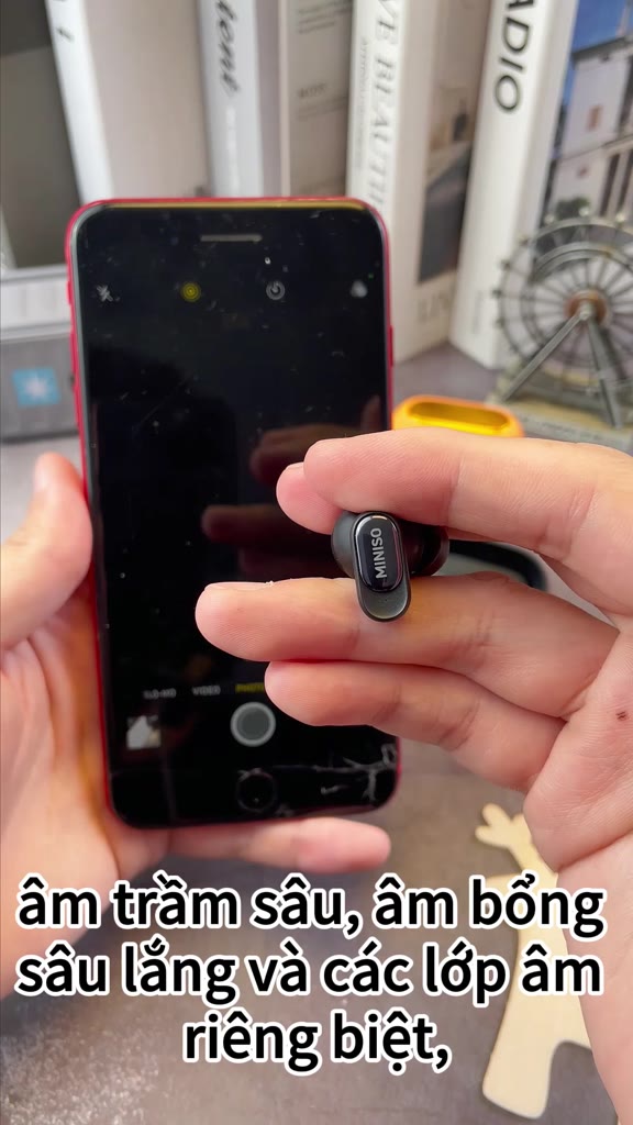 MINISO MS130 Tai nghe nhét tai Bluetooth 6.0 Tai nghe Bluetooth không dây Âm thanh HiFi Đàm thoại HD TWS Chống ồn Ghép nối nhanh Tích hợp Micro | BigBuy360 - bigbuy360.vn