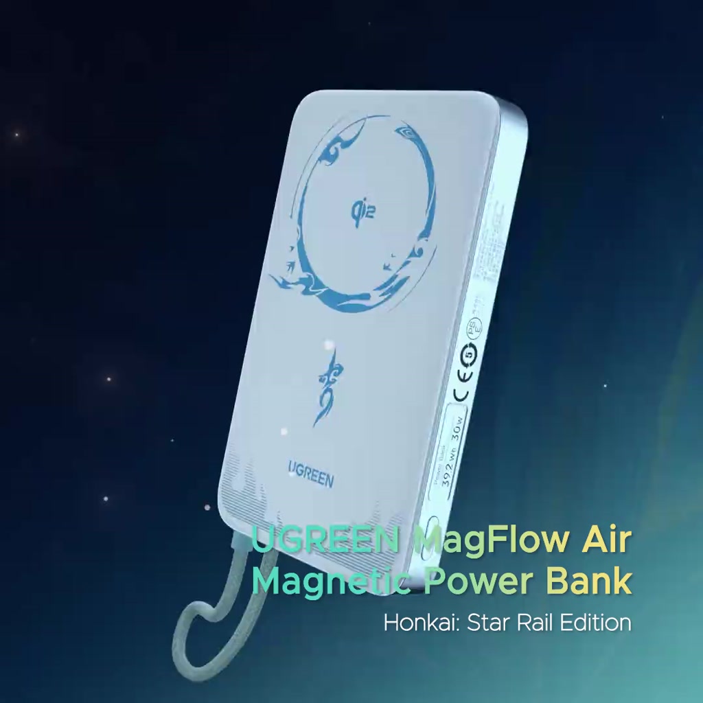 Bộ sạc UGREEN Phiên Bản Honkai: Star Rail USB-C 65W GaN USB-C Phích cắm có thể gập lại + Cáp USB-C 100W 1m, Sạc nhanh cho iPhone 17 16 Pro Max / MacBook / Samsung S26 Ultra iPad (Phích cắm US) | BigBuy360 - bigbuy360.vn
