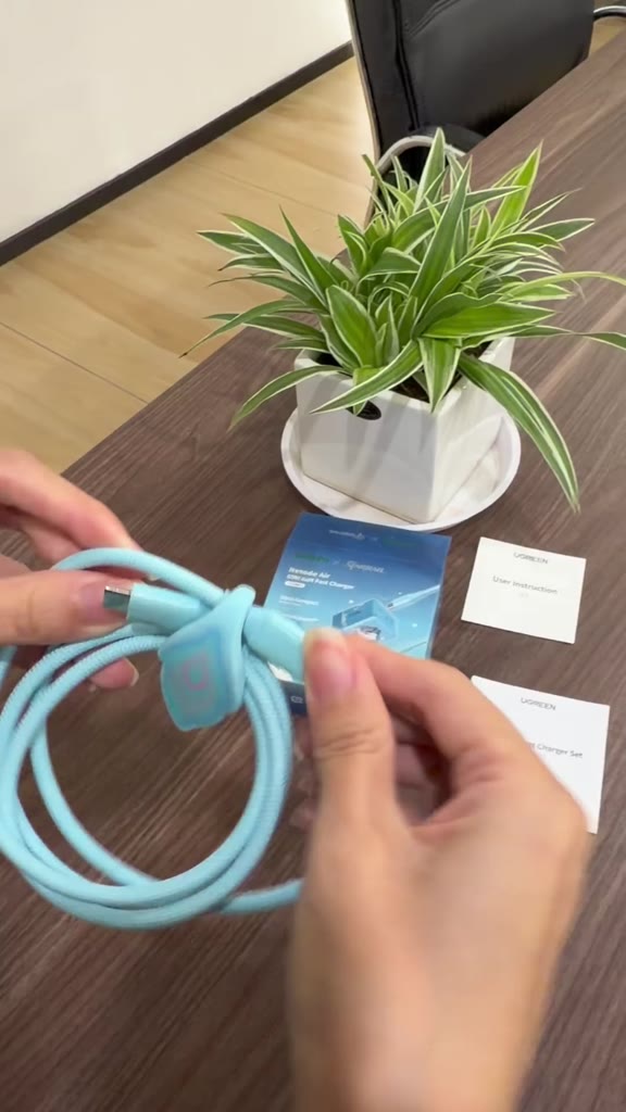 UGREEN Bộ sạc Phiên Bản Honkai: Star Rail USB-C 65W GaN USB-C Phích cắm có thể gập lại + Cáp USB-C 100W 1m, Sạc nhanh cho iPhone 17 16 Pro Max / MacBook / Samsung S26 Ultra iPad (Phích cắm US) | BigBuy360 - bigbuy360.vn